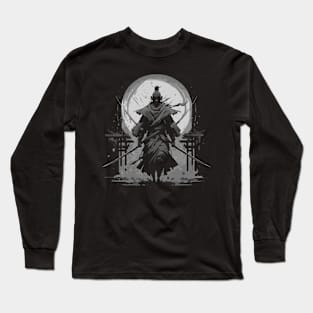 Moonlit Warrior Long Sleeve T-Shirt